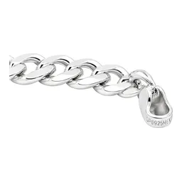Esclava San Judas Tadeo de Plata .925 con Zirconia Verde de 18 cm - Imagen 4