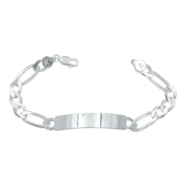 Esclava de plata .925 Figaro 3x1 gruesa para hombre 7 mm — Joyaris