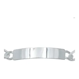 Esclava Plata 925 Tejido Figaro 3x1 Gruesa para Hombre - Imagen 4