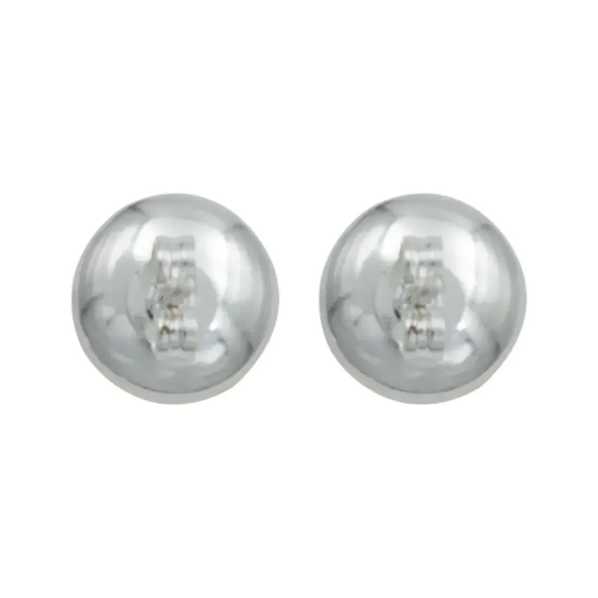 Juego de Collar Dije Aretes Plata 925 con Cristal Ovalado Blanco - Imagen 5