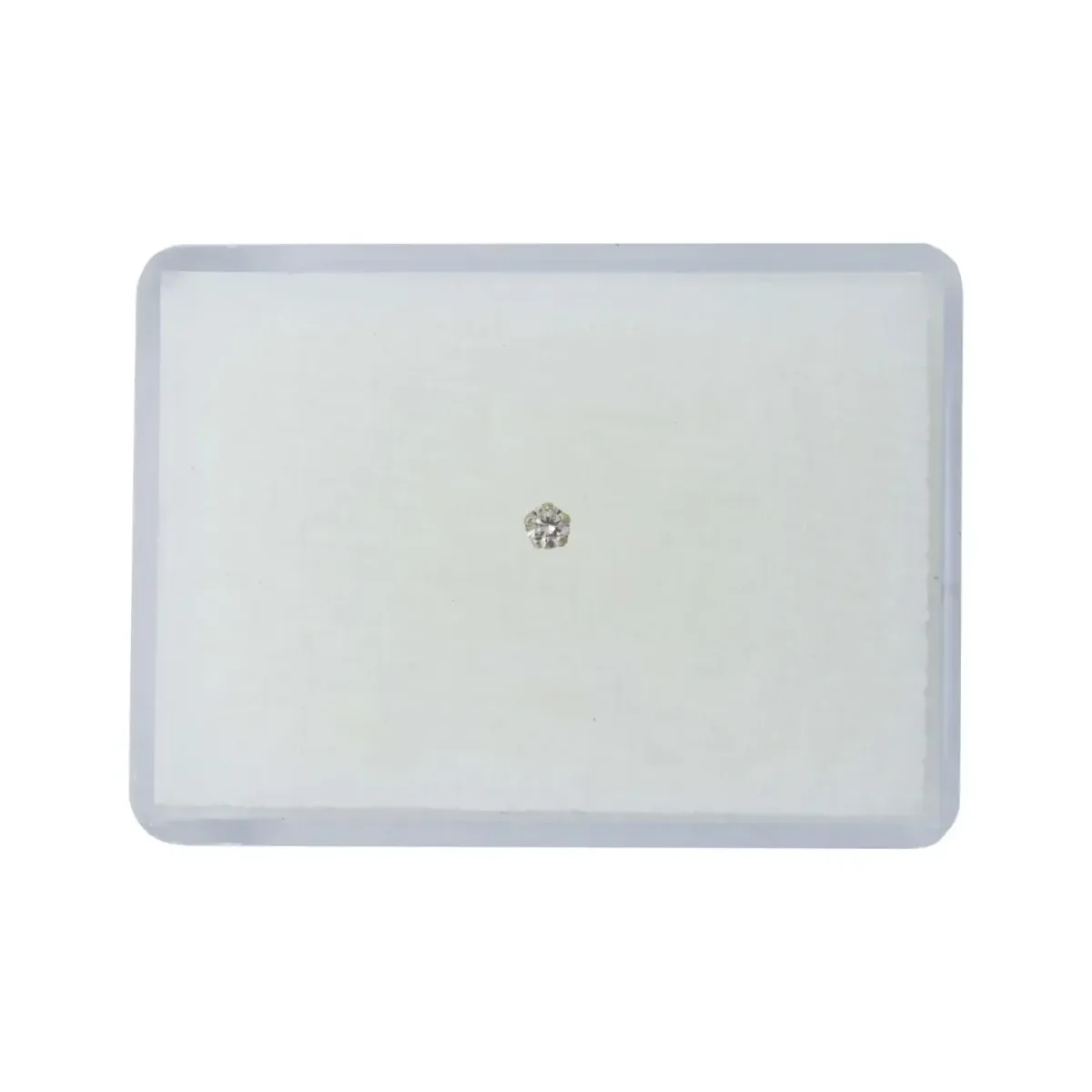 Piercing Nariz Curvo Oro 10k Zirconia Blanca - Imagen 4