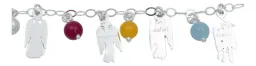 Pulsera Plata 925 Arcángeles y Chakras Ajustable Protección Espiritual - Imagen 6