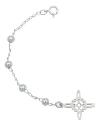 Pulsera Plata 925 Ajustable Nudo de Bruja Ojo Turco con Hilo Rojo - Imagen 3