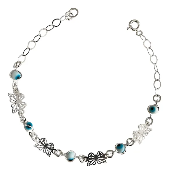 Pulsera Plata 925 Diseño Clásico Ajustable para Mujer - Imagen 1