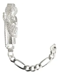 Esclava Hombre Fígaro San Judas Tadeo Plata .925 con - Imagen 4