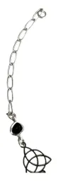 Pulsera Plata 925 Ajustable Ojo Turco Triqueta Multicolor - Imagen 5