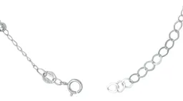 Pulsera Plata 925 Bola Diamantada Ajustable - Imagen 2
