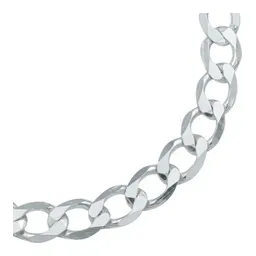 Pulsera Cadena Cubana Plata 925 Gruesa para Hombre 20cm - Imagen 4