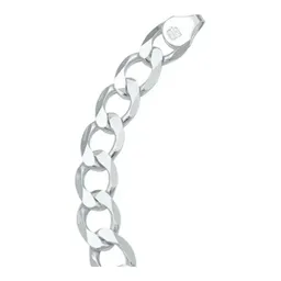 Pulsera Cadena Cubana Plata 925 Gruesa para Hombre 20cm - Imagen 6
