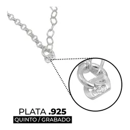 Pulsera Plata 925 Cinco Tréboles Blancos Cadena Ajustable - Imagen 3