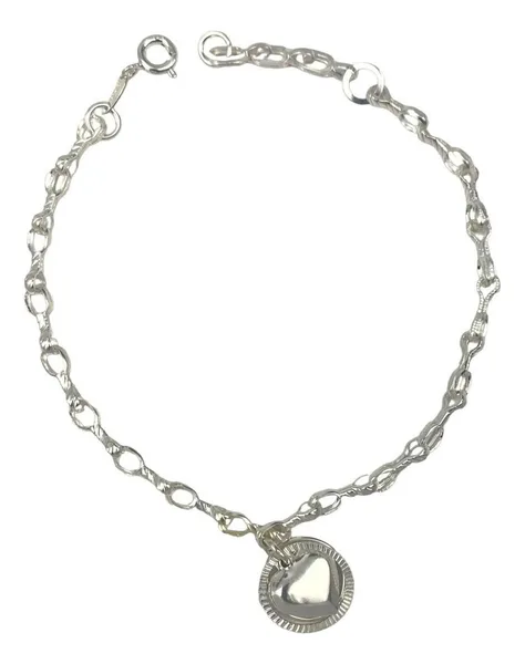 Pulsera Plata 925 Corazón Infinito Ajustable para Mujer - Imagen 1
