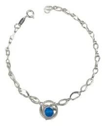 Pulsera Plata 925 Corazón Infinito Ajustable para Mujer Modelo 406 - Imagen 1