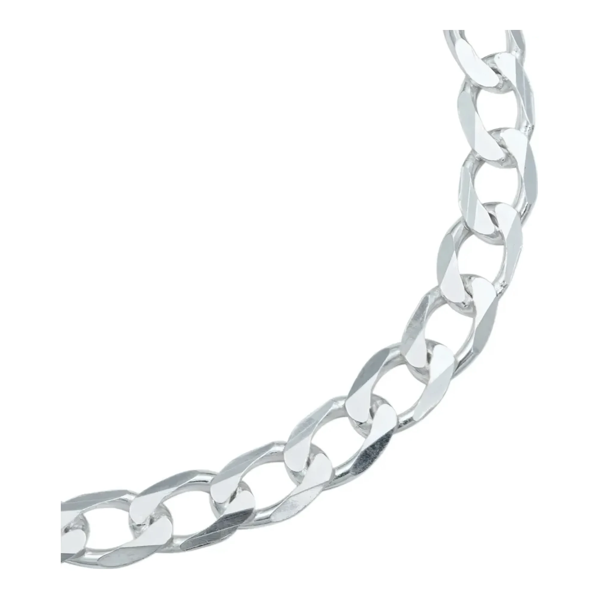 Pulsera Cubana 6mm Plata .925 18.5cm - Imagen 4