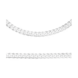 Pulsera Plata 925 Cadena Cubana Cerrada para Hombre - Imagen 4