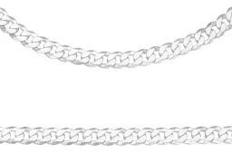 Pulsera Plata 925 Cadena Cubana Cerrada para Hombre - Imagen 4