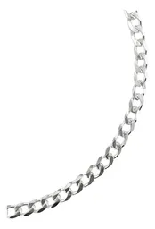 Pulsera Esclava Cadena Cubana Plata Ley .925 Delgada Mujer - Imagen 3