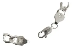 Pulsera Plata .925 Cubana Diamantada para Hombre 21cm - Imagen 3