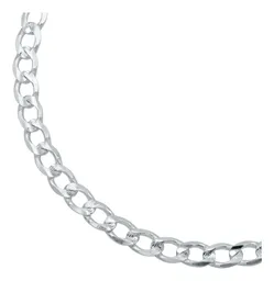 Pulsera Plata 925 Cubana Diamantada 18cm Hombre - Imagen 2