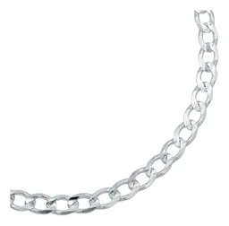 Pulsera Plata 925 Cubana Diamantada 18cm Hombre - Imagen 3
