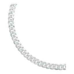 Pulsera Cadena Cubana Diamantada Plata .925 para Hombre 21cm - Imagen 2