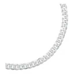 Pulsera Cadena Cubana Diamantada Plata .925 para Hombre 21cm - Imagen 3