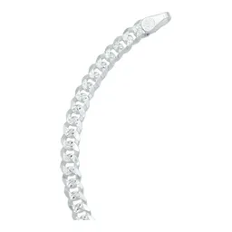 Pulsera Cadena Cubana Diamantada Plata .925 para Hombre 21cm - Imagen 4