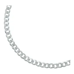 Pulsera Esclava Plata 925 Cubana Diamantada 21cm Unisex - Imagen 6