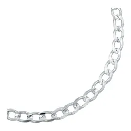 Pulsera Cubana Diamantada Plata .925 22cm - Imagen 4