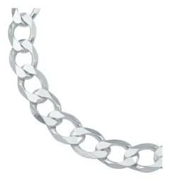 Pulsera Cadena Cubana Gruesa Plata 925 para Hombre - Imagen 2