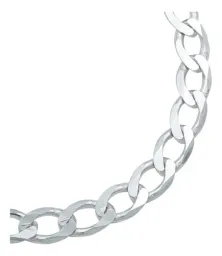 Pulsera Plata 925 Cadena Cubana Gruesa Hombre 22cm - Imagen 3