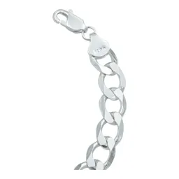 Pulsera Cadena Cubana Gruesa Plata 925 para Hombre - Imagen 5