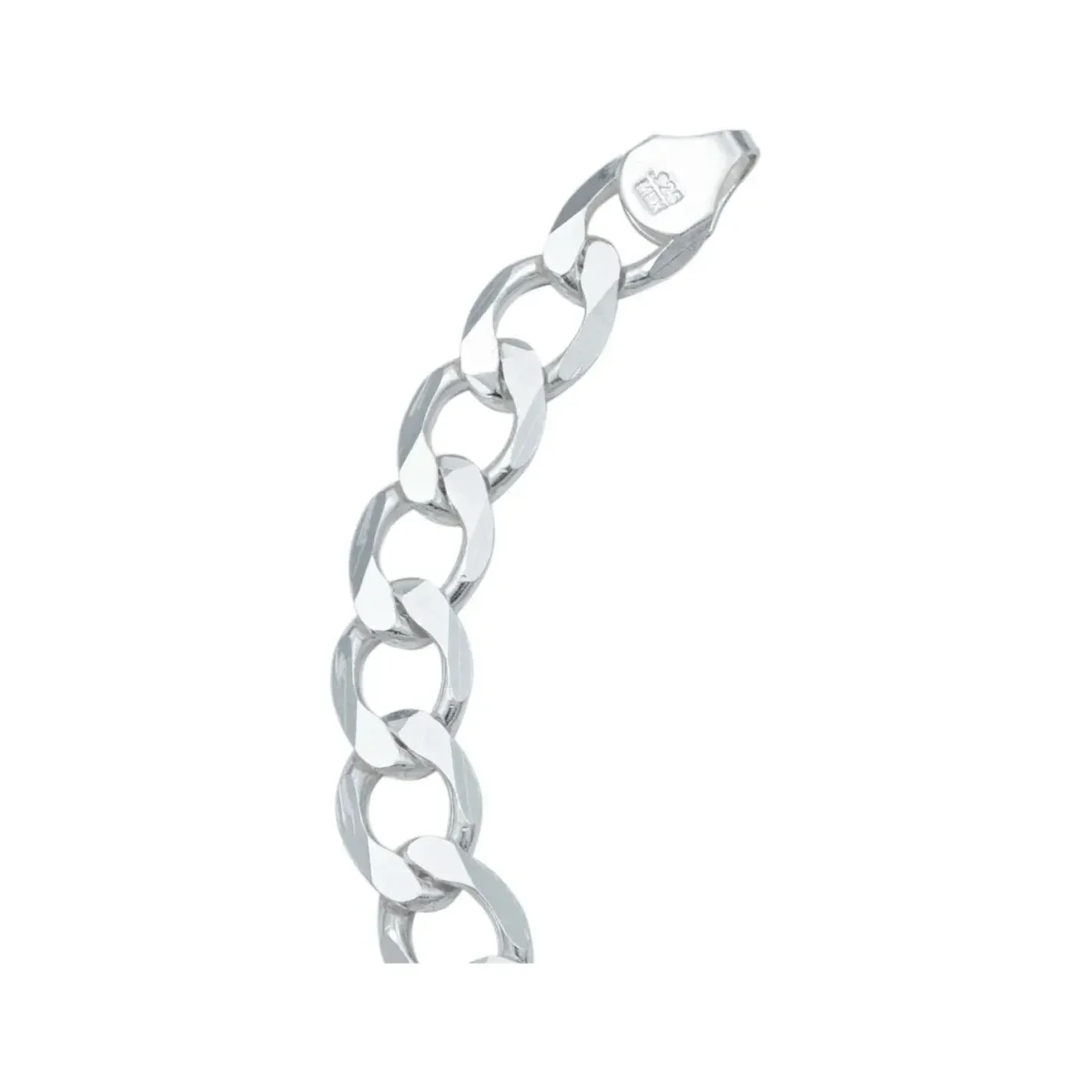 Pulsera Cadena Cubana Gruesa Plata 925 para Hombre - Imagen 5
