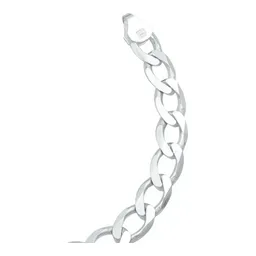 Pulsera Plata 925 Cadena Cubana Gruesa Hombre 22cm - Imagen 5