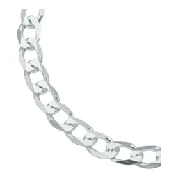 Pulsera Cubana Plata .925 Lisa para Hombre - Imagen 3