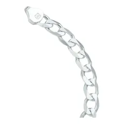 Pulsera Cubana Plata .925 Lisa para Hombre - Imagen 5