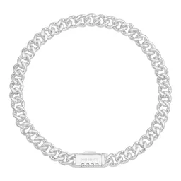Pulsera Plata .925 Cadena Cubana Miami con Zirconias para Hombre 21cm - Imagen 3