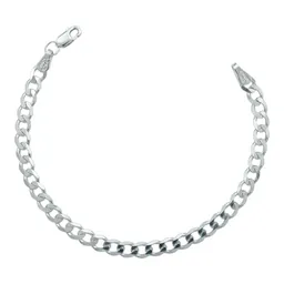 Pulsera Cubana Plata 925 de 17.5cm para Hombre - Imagen 1