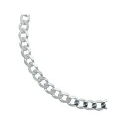 Pulsera Cubana Plata 925 de 17.5cm para Hombre - Imagen 3