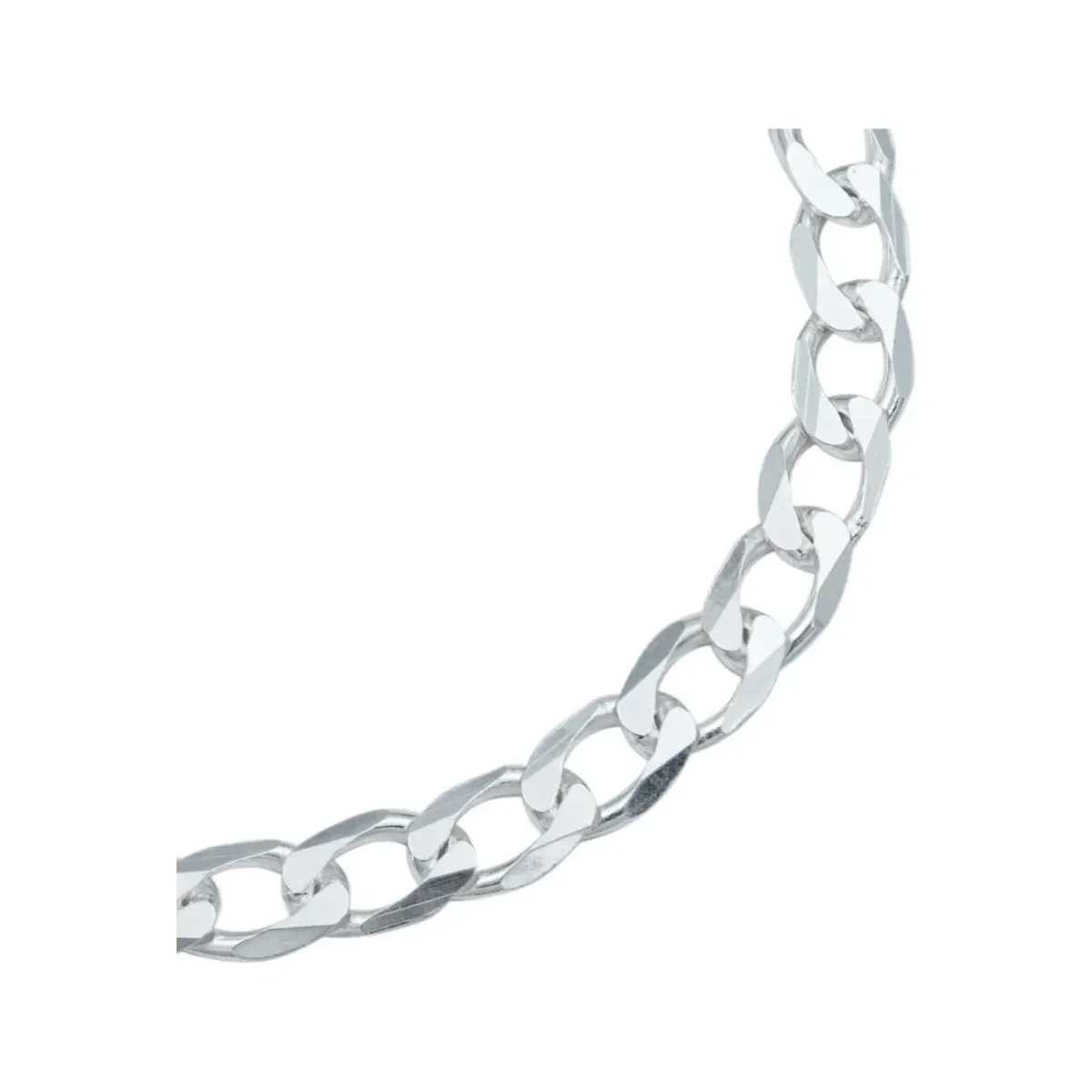 Pulsera Cadena Cubana Plata .925 6mm Hombre 22cm - Imagen 3