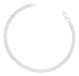 Pulsera Plata Ley 925 Cadena Cubana para Hombre - Imagen 1