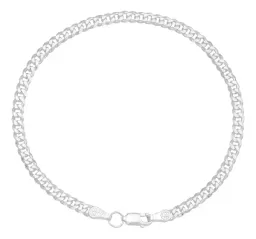 Pulsera Plata Ley 925 Cadena Cubana para Hombre - Imagen 2