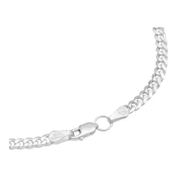Pulsera Plata Ley 925 Cadena Cubana para Hombre - Imagen 5