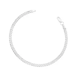 Pulsera Plata 925 Cubana para Hombre 20cm - Imagen 1