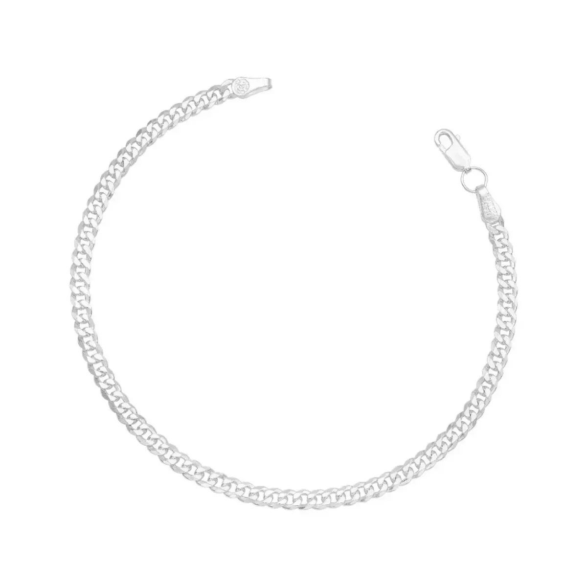 Pulsera Plata 925 Cubana para Hombre 20cm - Joyaris joyería fina artesanal mexicana