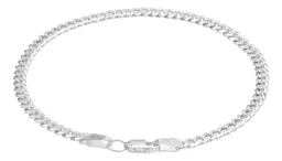 Pulsera Plata 925 Cubana para Hombre 20cm - Imagen 3
