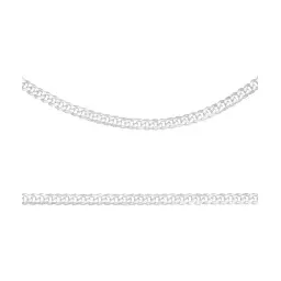 Pulsera Plata 925 Cubana para Hombre 20cm - Imagen 4