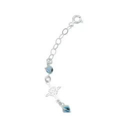 Pulsera de Plata 925 Nudo de Bruja Triqueta Ojo Turco Ajustable - Imagen 4