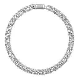 Pulsera de Plata .925 Tejido Chino 4 mm 18 cm - Imagen 1