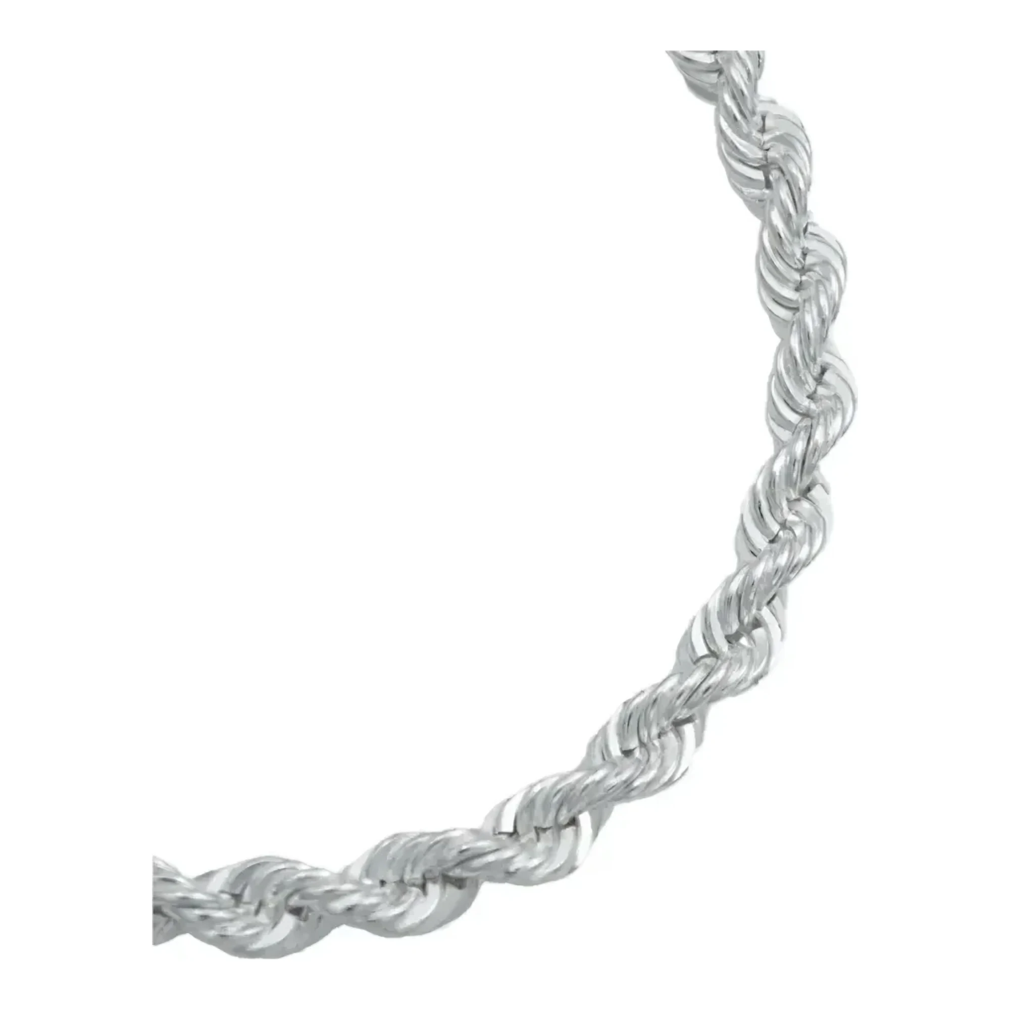 Pulsera de Plata .925 Tejido Torsal 18 cm con Broche de Caja - Imagen 3