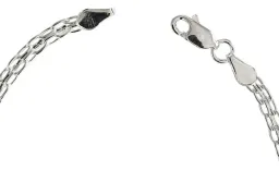 Pulsera Plata 925 Doble Infinito con Corazón Ajustable - Imagen 3